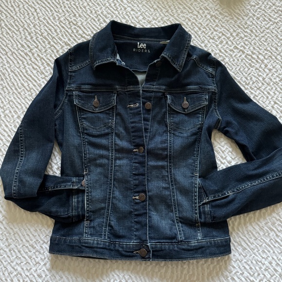 Lee Riders Stretch Denim Jacket, Size Small - Picture 10 of 10